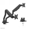 Braccio per monitor Neomounts DS70S-950BL2 17-35 pollici - a gas - Topfix - stop a 180°