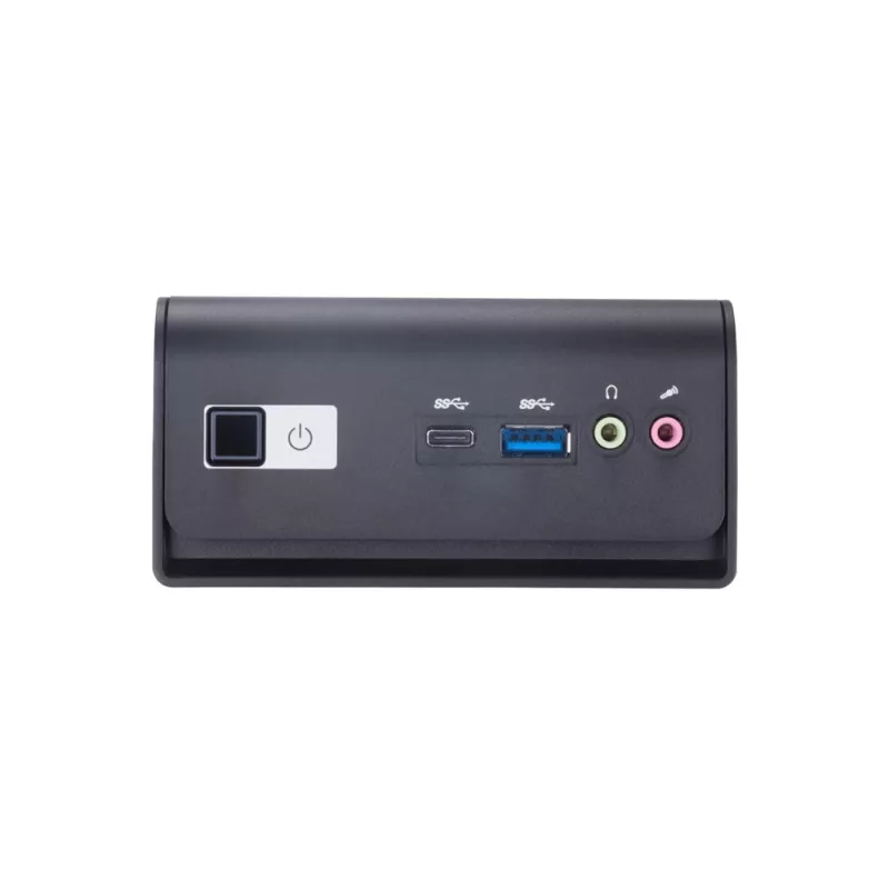 Gigabyte BRIX GB-BMCE-4500C (rev. 1.0) mini PC barebone, Intel Celeron N4500, DDR4 SO-DIMM, Wi-Fi 5, Bluetooth 4.2, GbE, senza ventola