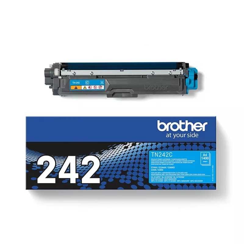 Cartuccia toner Brother TN-242C 1200 pagine ciano