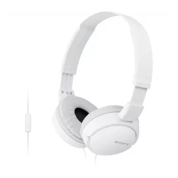 Sony MDR-ZX110AP headset con filo fascia per la testa chiamate/musica bianco