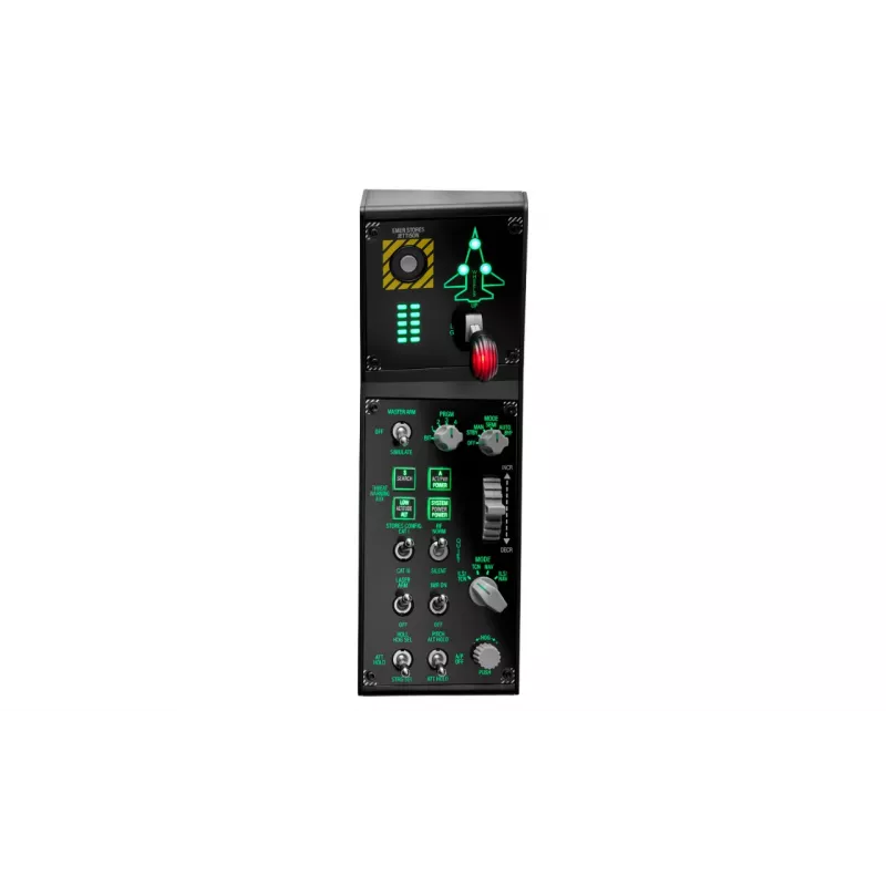 Joystick Thrustmaster VIPER Panel nero USB con leva di controllo motori PC