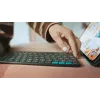 LOGITECH Flip Folio graphite – iPad Pro 13 pollici (M4) iPad Air 13 pollici (M2 & M3) – Qwertz tedesco