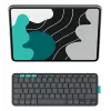 LOGITECH Flip Folio graphite – iPad Pro 13 pollici (M4) iPad Air 13 pollici (M2 & M3) – Qwertz tedesco