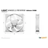 Ventola per case be quiet! Light Wings LX 120 mm PWM Reverse White 12 cm 1 pz.