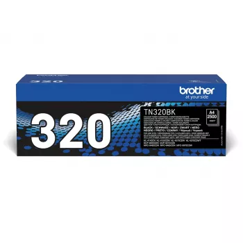 Cartuccia toner Brother TN-320BK 1 pezzo originale nero