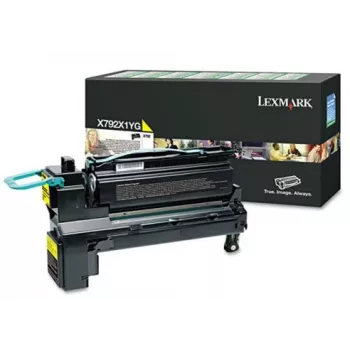 LEXMARK cartuccia toner - X792 - High Yield Return Programme Extra - 20k pagine - giallo