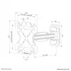 Neomounts WL40S-840BL12 supporto a parete TV 32-55 pollici - orientabile - montaggio rapido