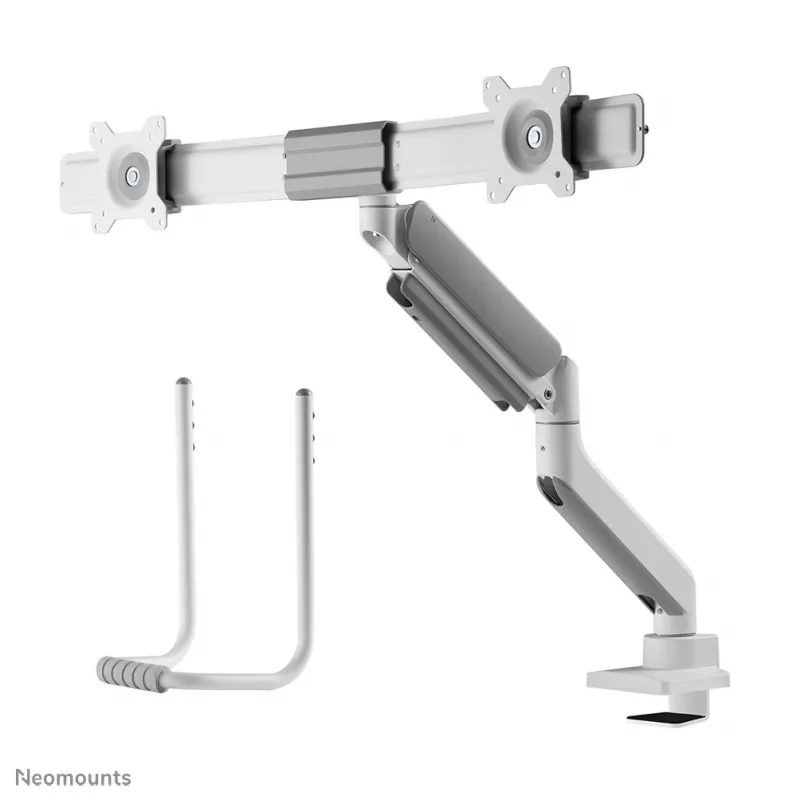 Neomounts DS75-450WH2 braccio monitor 17-32 pollici - a gas - Topfix - stop 180°