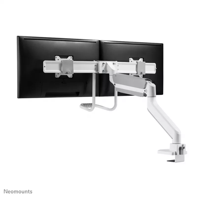 Neomounts DS75-450WH2 braccio monitor 17-32 pollici - a gas - Topfix - stop 180°