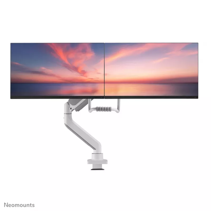 Neomounts DS75-450WH2 braccio monitor 17-32 pollici - a gas - Topfix - stop 180°