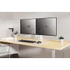 Neomounts DS75-450WH2 braccio monitor 17-32 pollici - a gas - Topfix - stop 180°