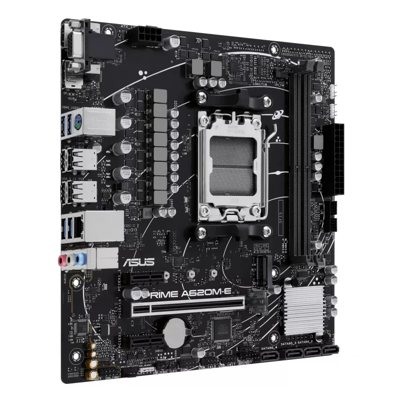 Scheda madre ASUS PRIME A620M-E-CSM AMD A620 socket AM5 micro ATX