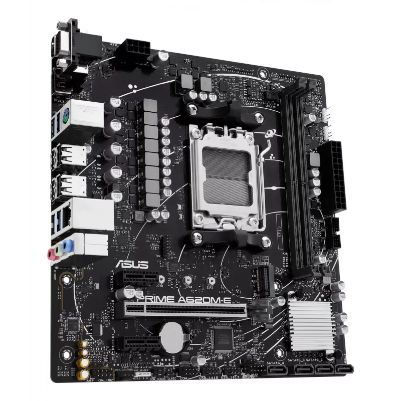 Scheda madre ASUS PRIME A620M-E-CSM AMD A620 socket AM5 micro ATX