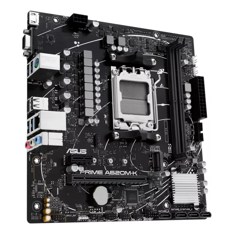 ASUS PRIME A620M-K AMD A620 socket AM5 micro ATX