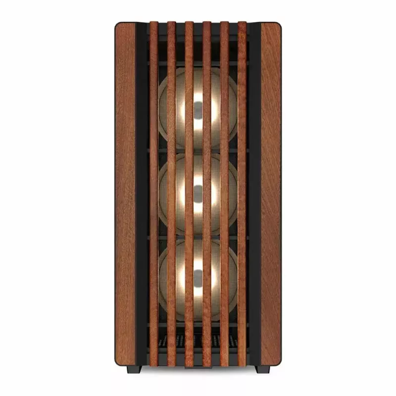 Case PC Sharkoon REBEL C70M RGB Full Tower nero, legno
