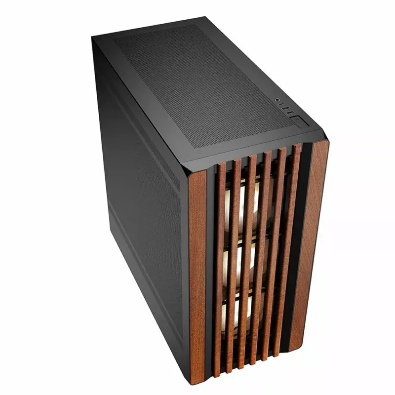 Case PC Sharkoon REBEL C70M RGB Full Tower nero, legno
