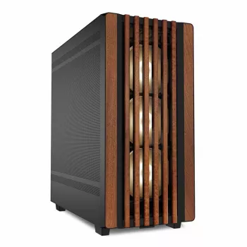 Case PC Sharkoon REBEL C70M RGB Full Tower nero, legno