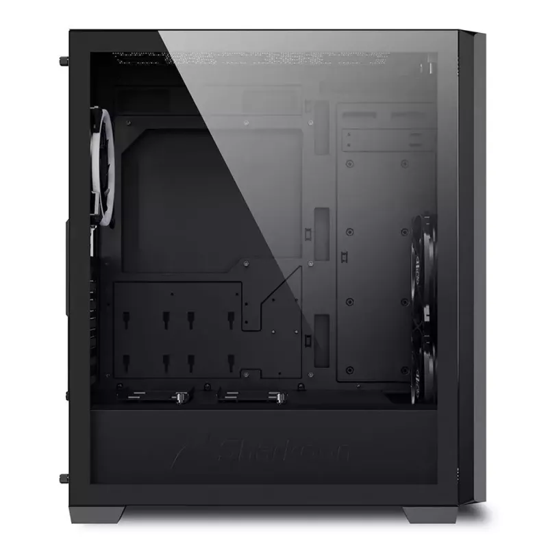 Case PC Sharkoon VS9 RGB Midi Tower nero
