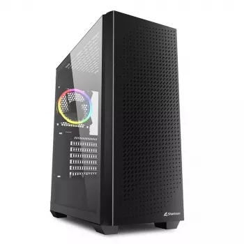 Case PC Sharkoon VS9 RGB Midi Tower nero