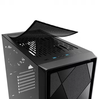 Case PC Sharkoon VS8 RGB Midi Tower nero
