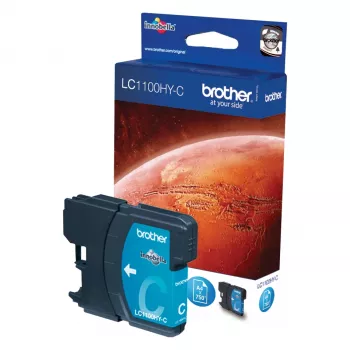 Brother LC1100HYC cartuccia inchiostro, 1 pz., originale, ciano