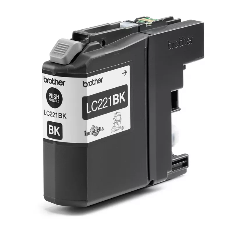 Cartuccia d'inchiostro Brother LC221BK 1 pz. originale nero