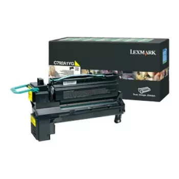 Cartuccia toner LEXMARK - C792/ X792 - Return Program - 6k pagine - giallo