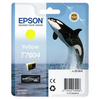Cartuccia d'inchiostro Epson T7604 giallo