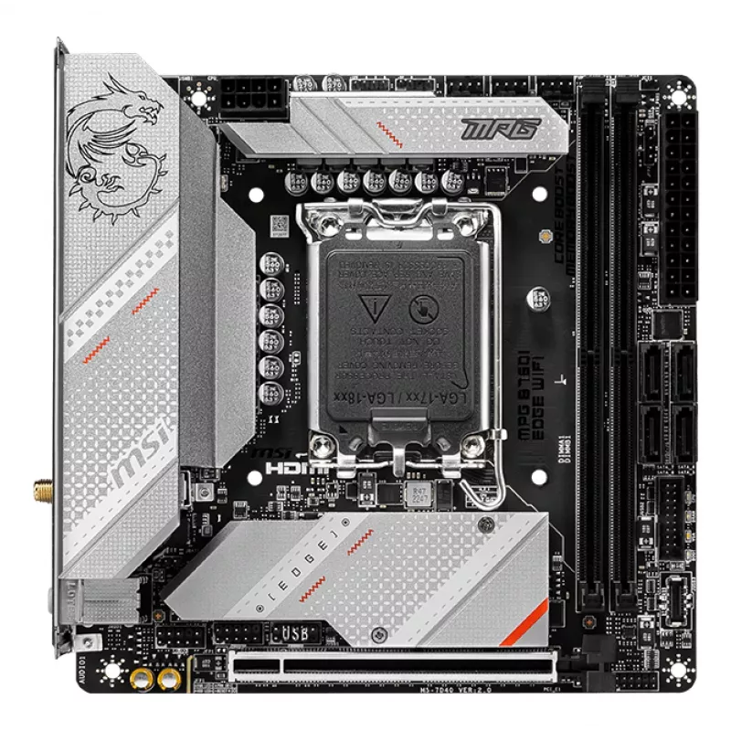 Scheda madre MSI MPG B760I EDGE WIFI Intel B760 LGA 1700 Mini-ATX