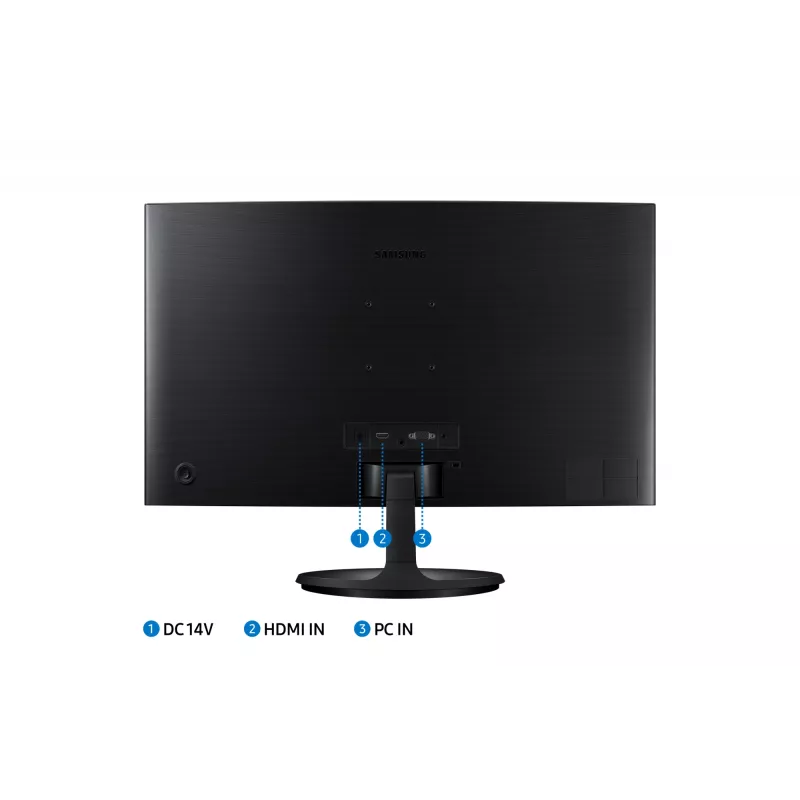 Monitor per computer Samsung S36C 61 cm (24 pollici) 1920 x 1080 pixel Full HD LCD nero
