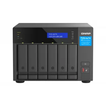 QNAP TVS-H674T-I5-32G NAS/server di storage Tower Intel® Core™ i5 i5-12400 32 GB DDR4 HDD QNAP QTS nero