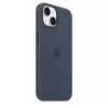 APPLE iPhone 14 - custodia in silicone compatibile MagSafe - Storm Blue