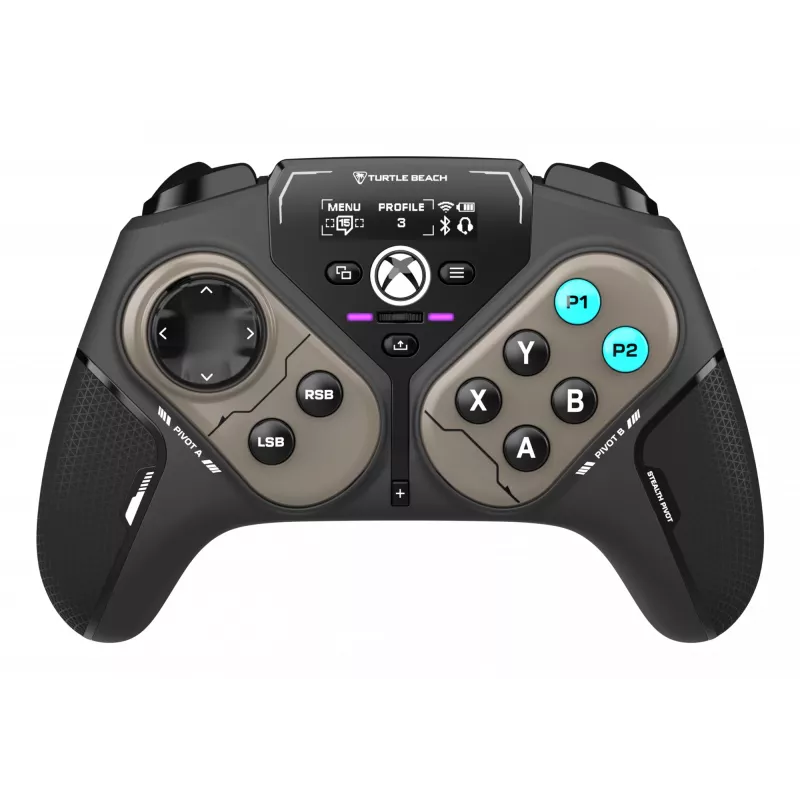 Turtle Beach Stealth Pivot controller di gioco wireless smart con moduli rotanti, display dashboard, stick a effetto Hall, tasti riprogrammabili per Windows-PC, Xbox Series X|S e Xbox One