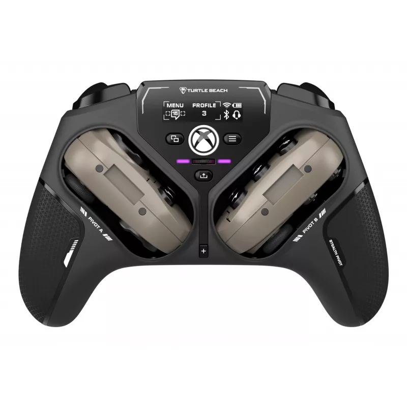 Turtle Beach Stealth Pivot controller di gioco wireless smart con moduli rotanti, display dashboard, stick a effetto Hall, tasti riprogrammabili per Windows-PC, Xbox Series X|S e Xbox One