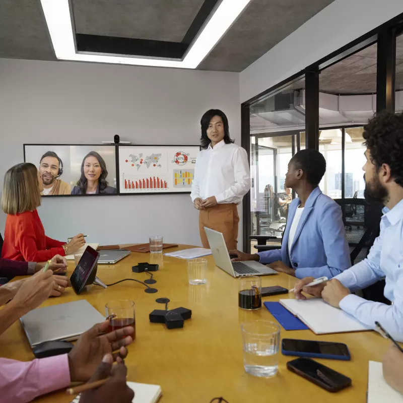 HP Poly Studio G62 sistema di videoconferenza con kit piastre di montaggio No Radio TAA