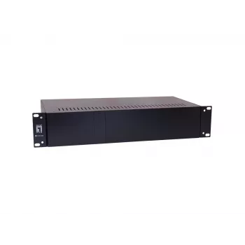 LevelOne chassis per convertitori media 14 slot, 100-265 V, 50 - 60 Hz, 0 - 50 °C, -10 - 70 °C, 5 - 90%, CE, FCC
