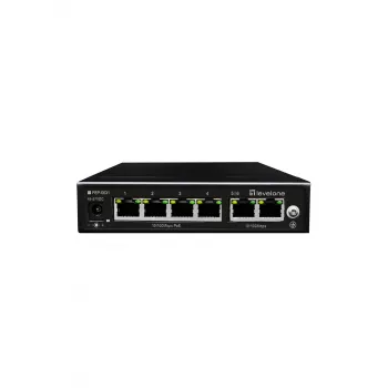 LevelOne FEP-0631 switch di rete Fast Ethernet (10/100) Power over Ethernet (PoE) nero