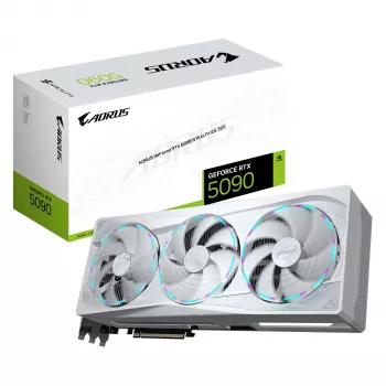 Scheda grafica GIGABYTE AORUS GeForce RTX 5090 STEALTH ICE 32G 32GB GDDR7 512bit PCI-E 5.0 2655MHz