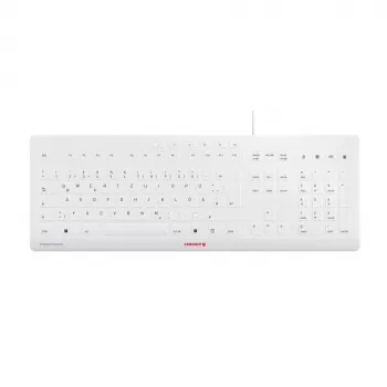 CHERRY Stream Tastiera JK-8502DE-0 USB QWERTZ tedesco grigio con filo 115 tasti