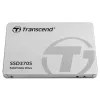 TRANSCEND SSD 370 128GB 2.5in SATA III 6gb/s MLC alloggiamento in alluminio