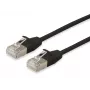 Equip Cavo patch slim Cat.6A F/FTP, 10m, nero, 10 m, Cat6a, F/FTP (FFTP), RJ-45, RJ-45, nero