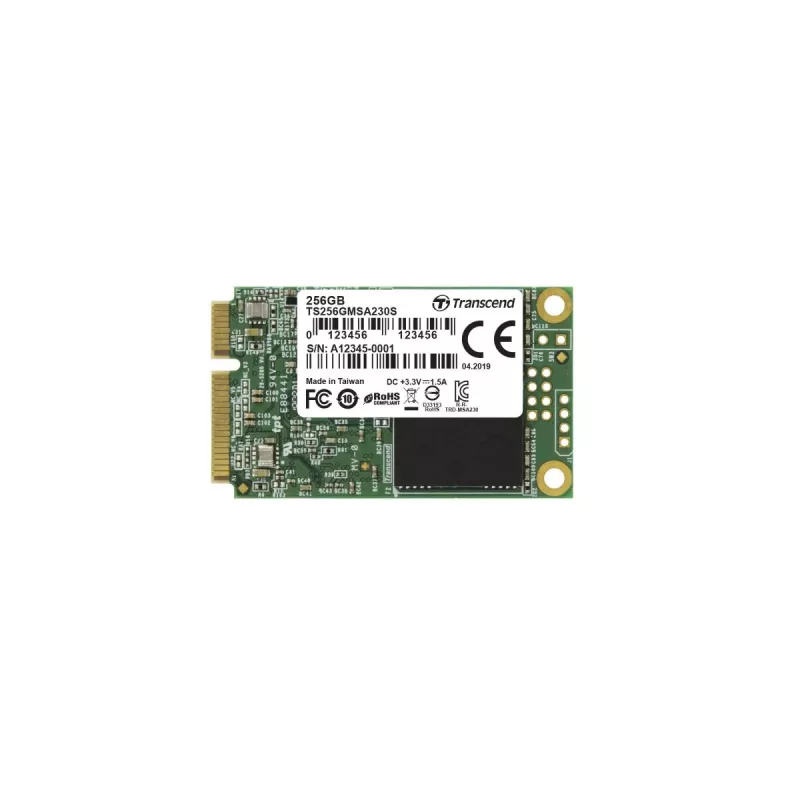 TRANSCEND SSD 230s 256GB 2.5in mSATA III 6gb/s TLC