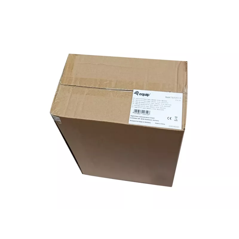 Cavo patch Equip Cat.6 S/FTP, 10,0 m, bianco, 9 pz./set