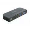 Switch KVM DELOCK DisplayPort 1.4 8K 30Hz USB 3.0 + audio