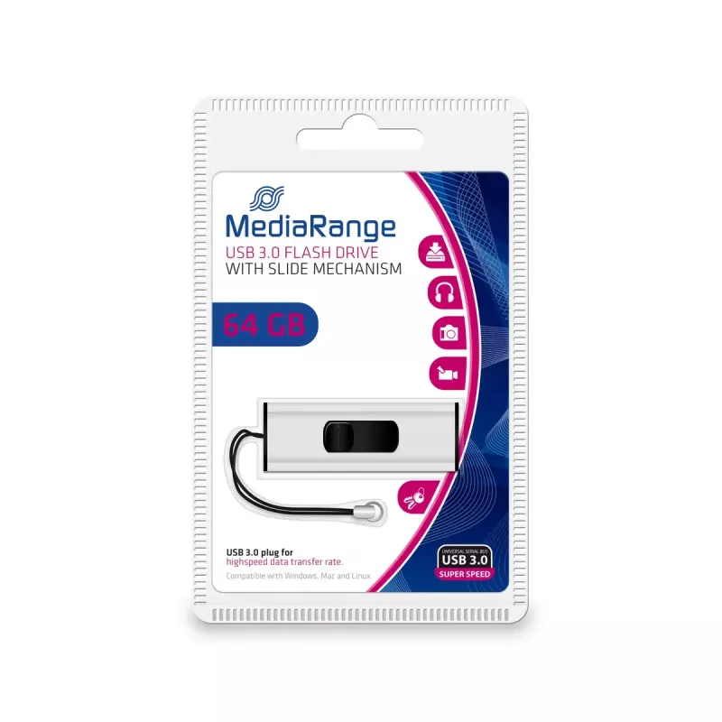 Chiavetta USB MediaRange 64 GB USB Type-A 3.2 Gen 1 MR917