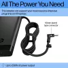 Alimentatore CA HP Smart da 230 W (AQ9X8AA) per laptop, per interni, ingresso 115 V, 4,5 mm, spina EU, nero