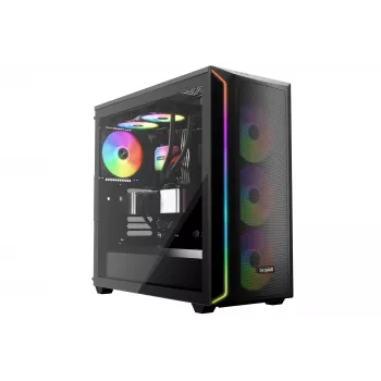 be quiet LIGHT WINGS LX 140mm PWM High Speed confezione da 3 nero ventole case computer 14 cm 3 pezzi