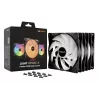 be quiet LIGHT WINGS LX 140mm PWM High Speed confezione da 3 nero ventole case computer 14 cm 3 pezzi