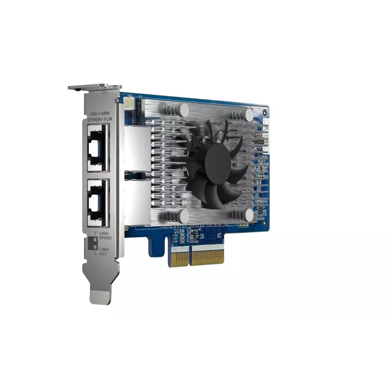 QNAP QXG-10G2T-X710 scheda di rete PCIe 10GbE RJ45 a due porte