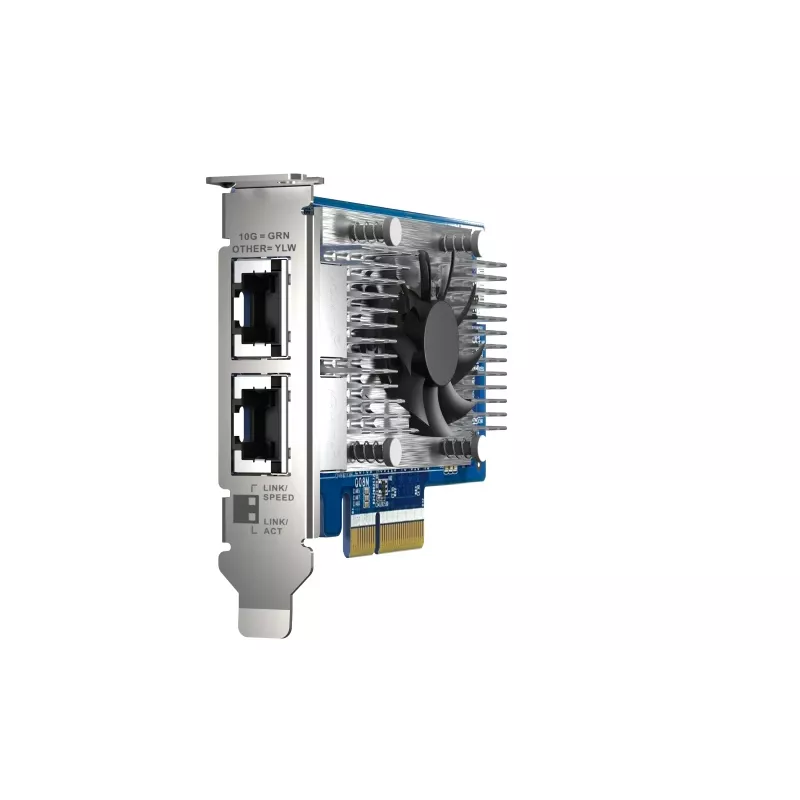 QNAP QXG-10G2T-X710 scheda di rete PCIe 10GbE RJ45 a due porte